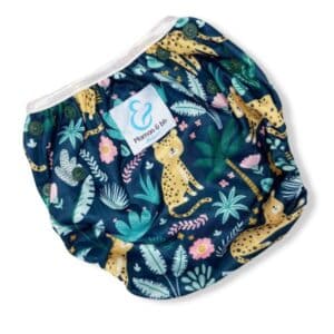 Couche de bain bébé - Léopold le Léopard