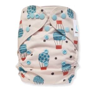 Couche montgolfière TE2, vue de face
