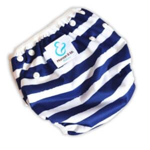 Couche maillot de bain bébé - Marinière