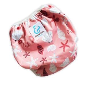 Couche maillot de bain bébé - Coquillage