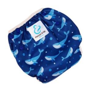 Couche maillot de bain bébé - Nino le Baleineau
